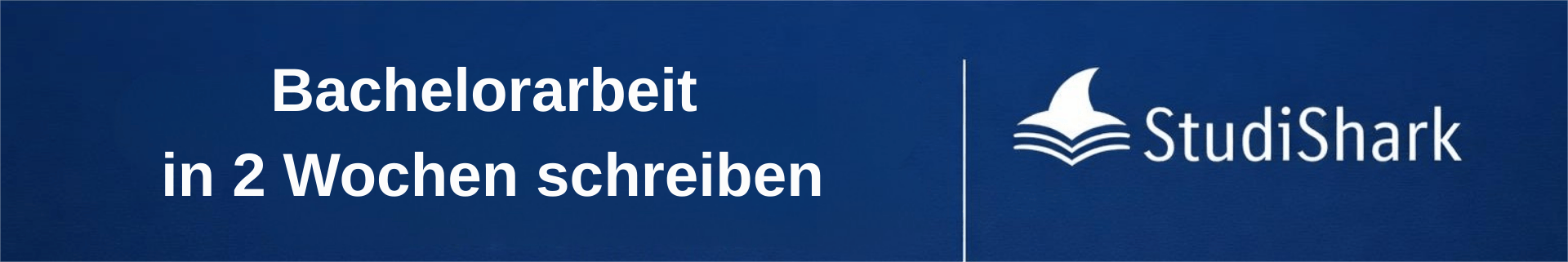 Bachelorarbeit in 2 Wochen schreiben