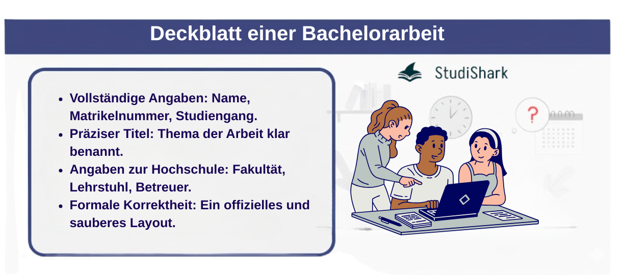 Deckblatt Bachelorarbeit